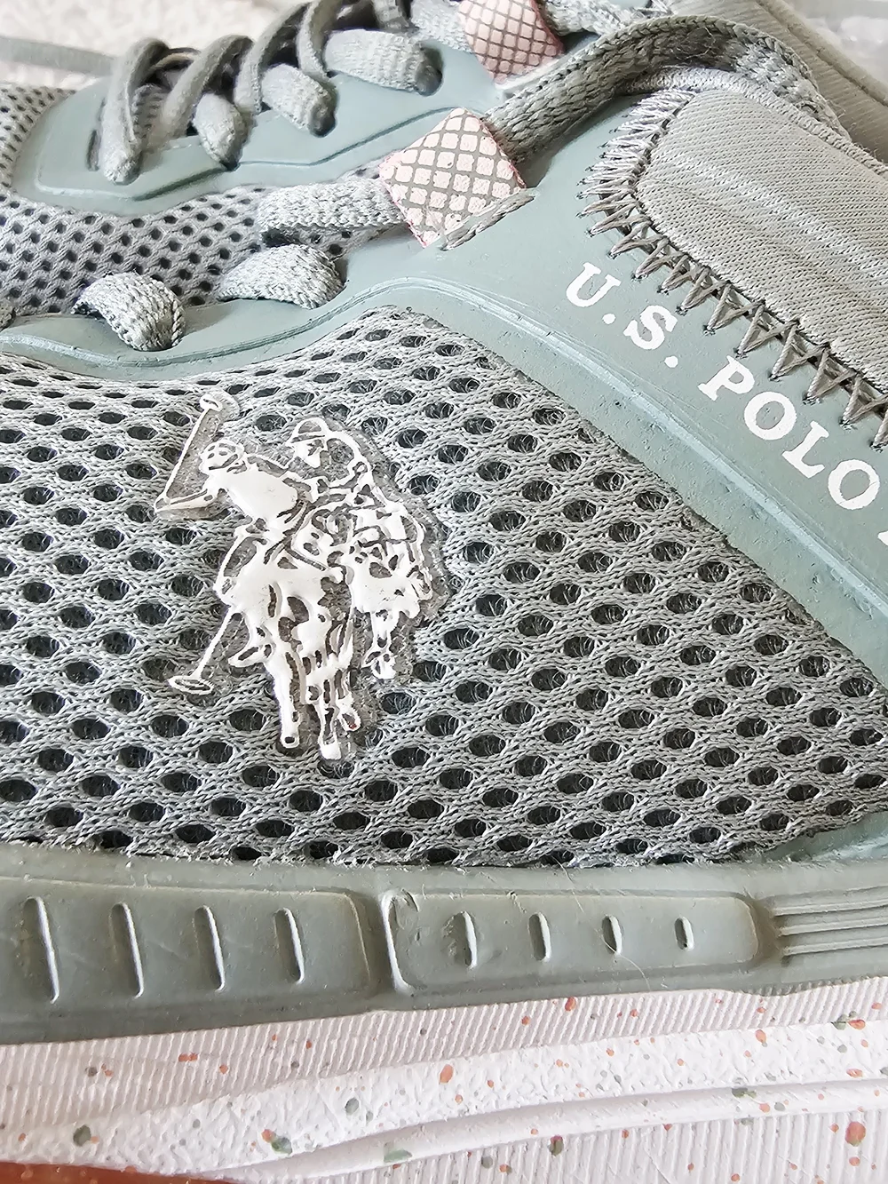 U.S. Polo Assn. Women's Sage Mesh Athletic Sneakers